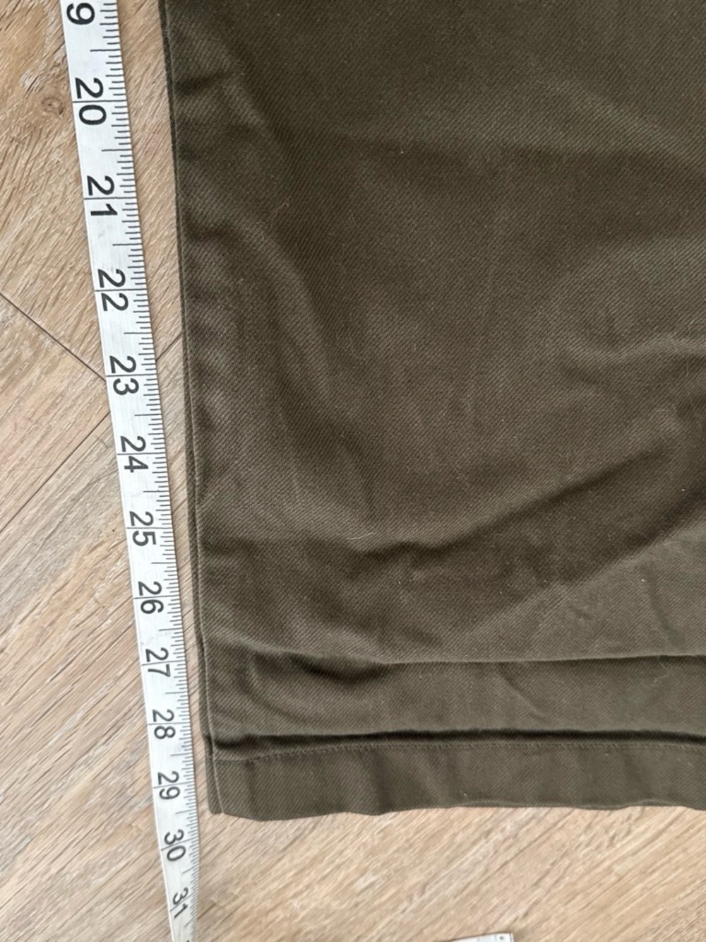 Uniqlo Men's Brown Relaxed Straight Chino Pants 33 - Picture 5 of 6